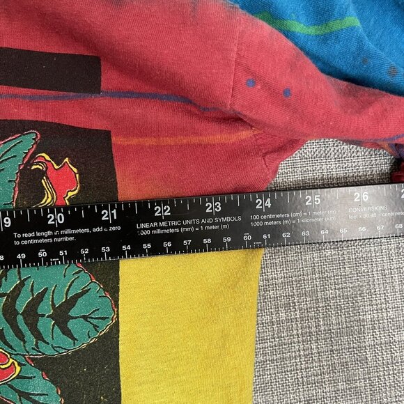 Vintage Disney Unlimited Shirt Men XXL Tie Dye Jem Mickey Goofy Donald Surfboard - Picture 10 of 16